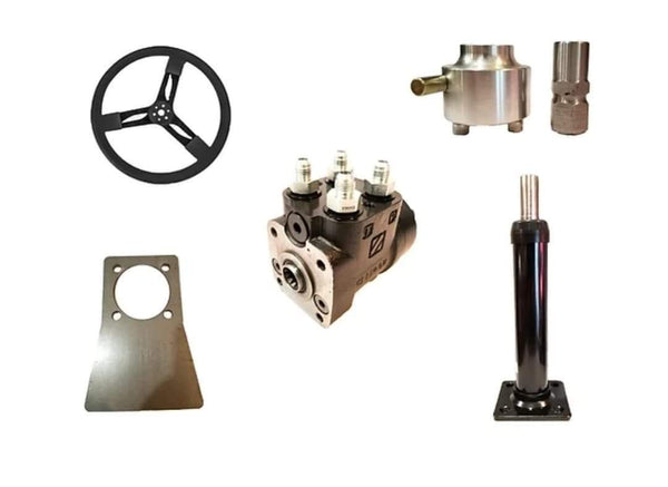 Hydraulic Steering Kit W/Wheel & Disconnect