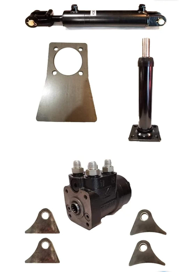Hydraulic Steering Kit W/ Ram & Tabs