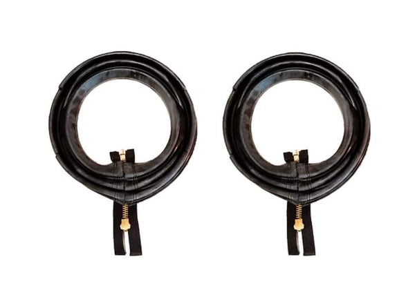 2.5 Ton Black Zipper Boots